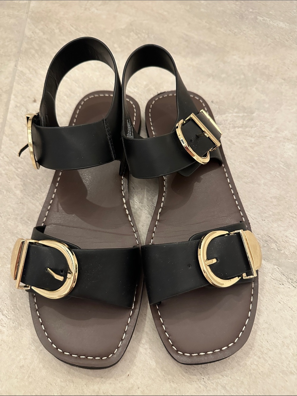 Target Universal Thread Mira Double Buckle Flat Sandals